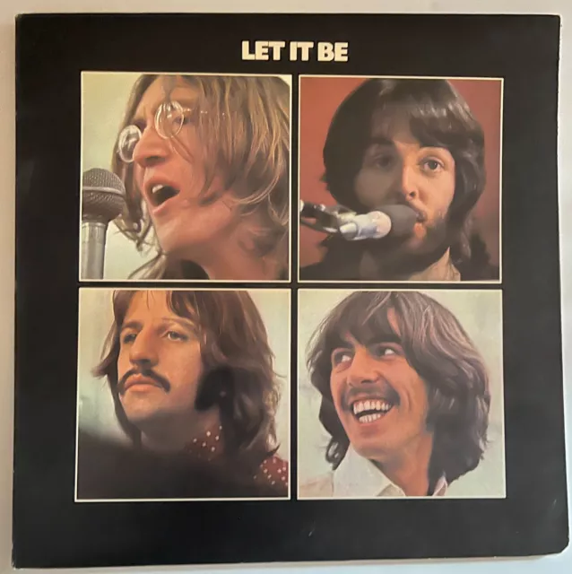 1970 The Beatles " Let It Be " LP- Apple Records (AR-34001) Phil & Ronnie press