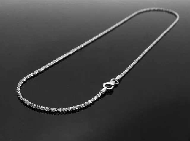 925 Sterling Silver Gorgeous Rhodium Plated Butterfly Chain Necklace