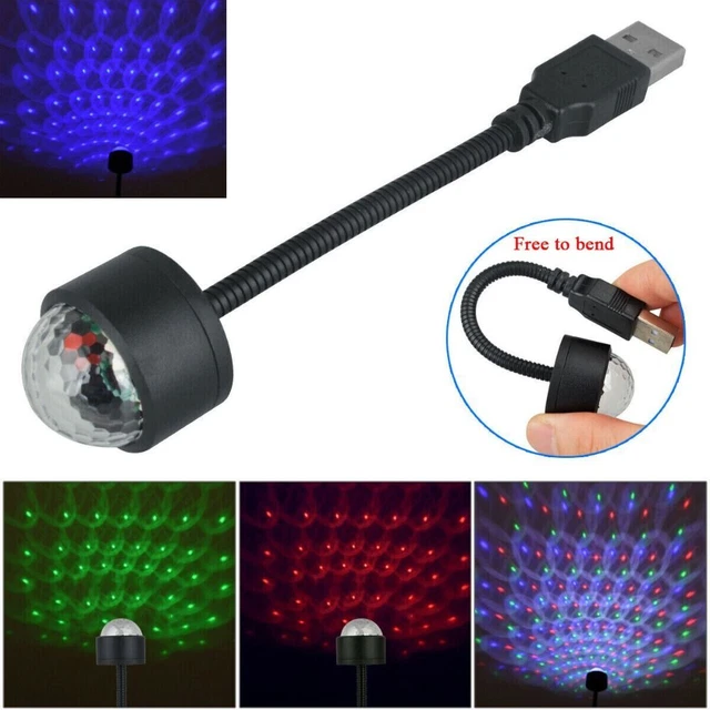 LED PROJECTOR CAR Roof Interior Lights USB Lamp Car Atmosphere Light