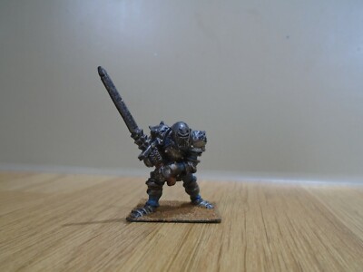 WARHAMMER Citadel METALLO CH2 Chaos Warrior Eric umbrand EARTHSHAKER 1987 S 733 