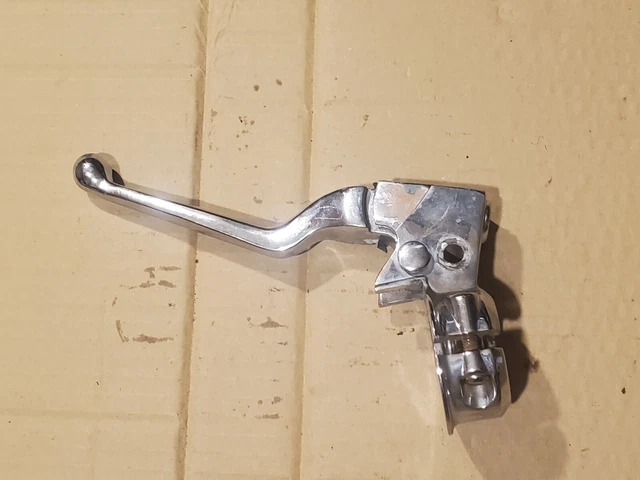 84 Harley Davidson XLH 1000 Sportster clutch lever handle & mount perch bracket