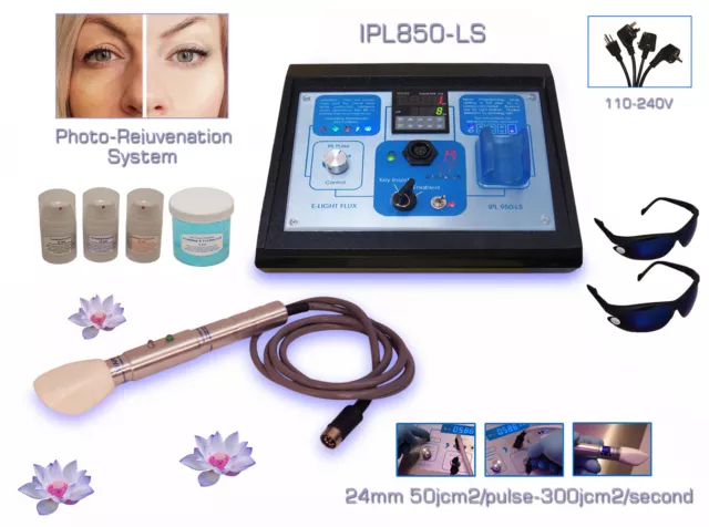 Photorejuveantion System, tighten face neck skin : IPL Laser System {+ gel kit } 2