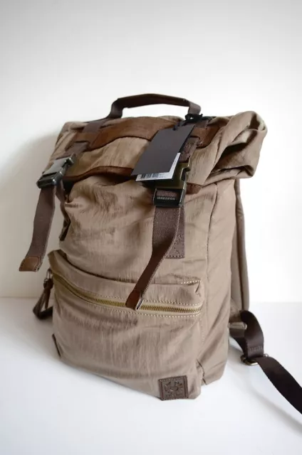 Belstaff Fieldway backpack - Made in Italy nylon suede