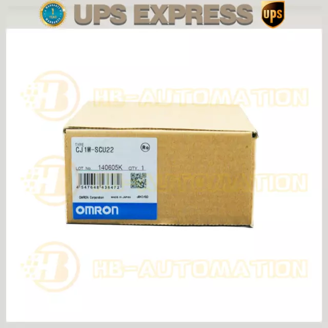 CJ1W-SCU22 Omron Brand-New in Box Communication Unit Spot Goods Ups Express #CG