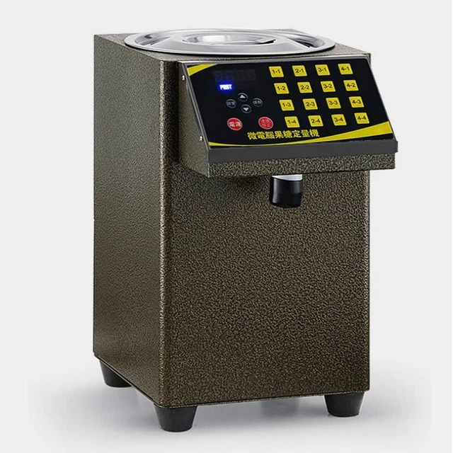 280W Automatic Fructose Dispenser Quantitative Bubble Milk Tea Equipment Machine