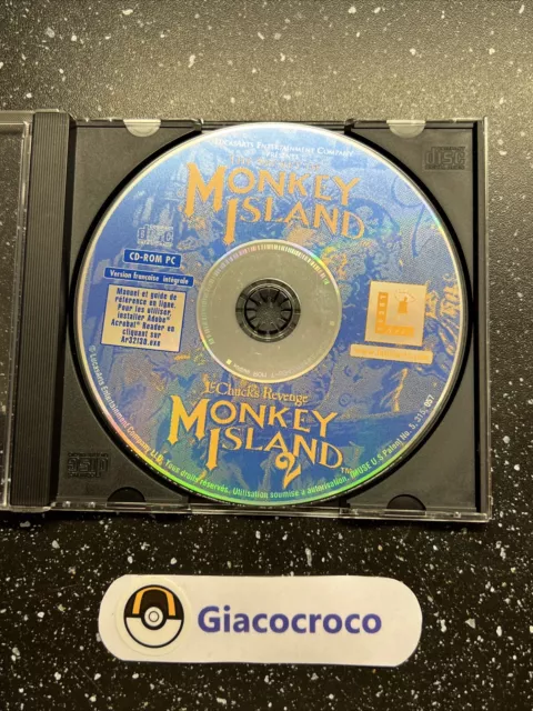 Pc Cd Rom Jeux The Secret Of Monkey Island Le Chuck Revenge 2 Version Française