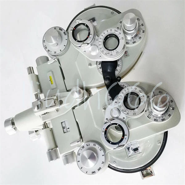 Minus Manual Phoropter Vision Tester Optometry Refractor Creamy White Color