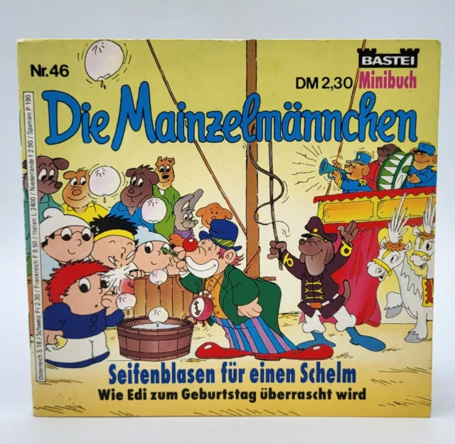 Die Mainzelmännchen Bastei 46 Mini Comic 1992 Wolf Gerlach Lego Werbung Vintage