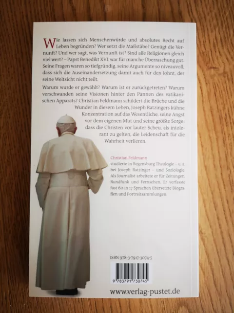 Benedikt XVI. | Christian Feldmann | Deutsch, mit Sterbebild 2