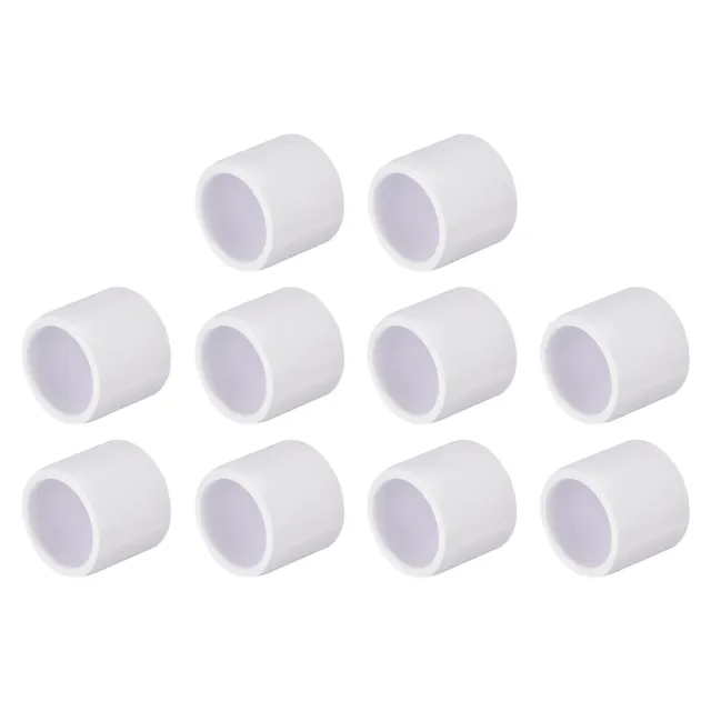 10pack PVC Pipe End Cap Plug Adapter Pipe Fitting Slip