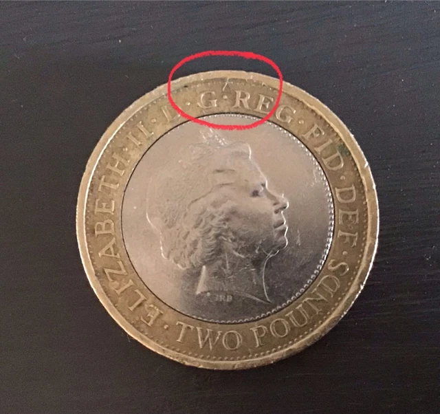 £2 Two Pound Coin (1807) Abolition of Slavery 2007 RARE With Mint Errors