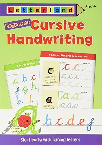 MY FIRST CURSIVE Handwriting Book (Letterland). Letterland ...
