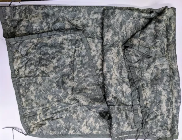 US Military ACU Digital Wet Weather PONCHO LINER "Woobie" US Military ACU Digital Wet Weather PONCHO LINER "Woobie"