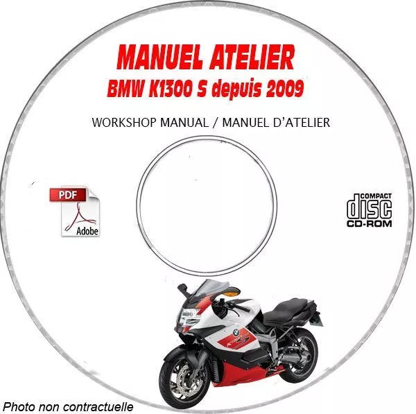 K1300 S 09- Manuel Atelier CDROM BMW Expédition - --, Support - CD-ROM - DVD-RO