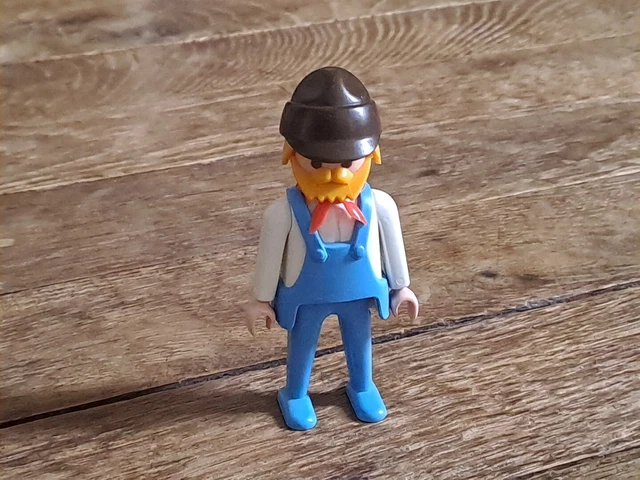 Playmobil Vintage Western – Chariot Bâché Et Colons – Set 3278-A De 1983