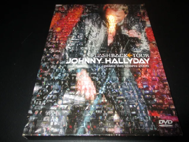 DVD "JOHNNY HALLYDAY : FLASHBACK TOUR" concert Palais des Sports 2006