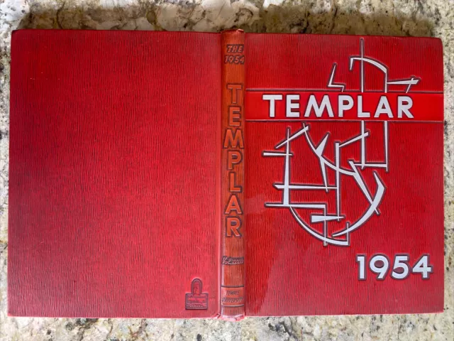 1954 Temple University Philadelphia Yearbook Templar