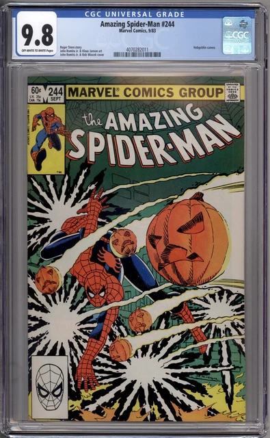 Amazing Spider-Man 244 CGC Graded 9.8 NM/MT Hobgoblin Marvel Comics 1983