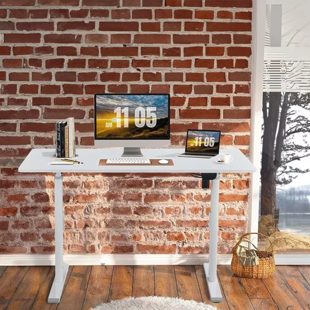 Electric Standing Desk Height Adjustable Sit to Stand Table Computer Workstation