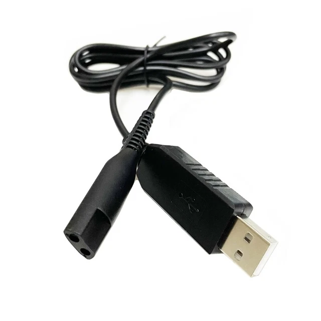 Portable USB Charging Cable for Braun1-9 S3 S5 S7 andS9 Electric Shaver Charger