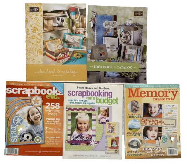 Scrapbooking with Cricut by Annie's Attic Paper Crafts 63 page Book New