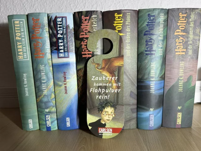 Harry Potter Komplett 1-7  gebunden Hardcover Joanne K. Rowling, Carlsen Verlag