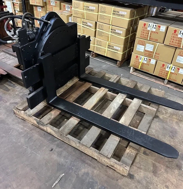 2019 Long Reach CRA5542F FORKLIFT Fork Rotator Attachment Class 3 RECONDITIONED