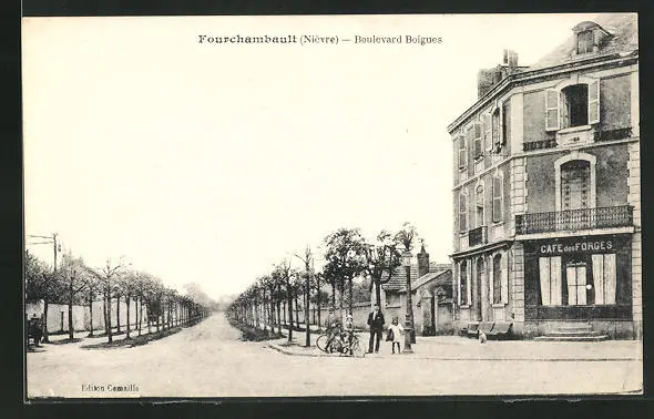 CPA Fourchambault, Boulevard Boigues