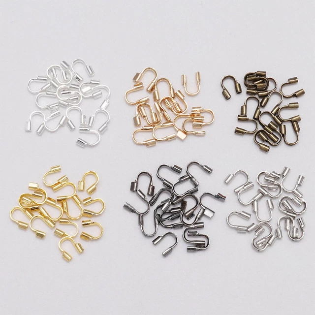 300PCS Fil Protecteurs Fabrication de Bijoux Câble Dés À Coudre Fil