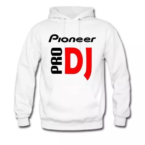 Felpa Pioneer PRO DJ Tutte le taglie 100% Cotone Made in Italy
