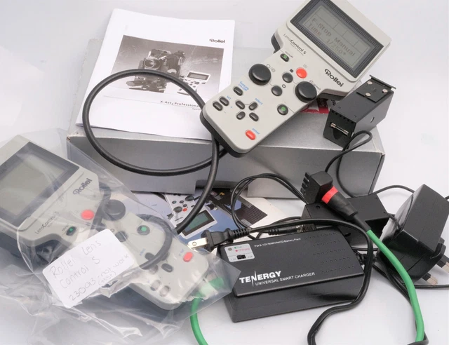 Control de lentes Rollei S COMPLETAMENTE FUNCIONANDO Y accesorios - por favor lea