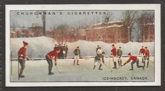 Churchman-Sport & Spiele In Vielen Ländern 1929-#03-Eishockey - Kanada