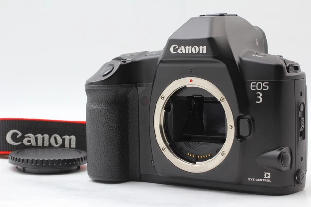 [Near MINT] Canon EOS 3 SLR Black 35mm Film Camera Body From JAPAN
