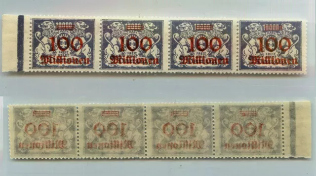 Danzig 1923 SC 153 MNH strip of 4. rtb8276