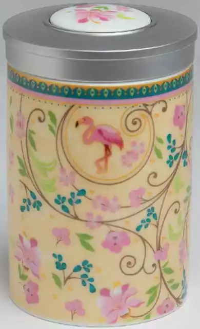 Emma Vorratsdose Teedose Porzellan mit Aromaschutzdeckel für 100g Tee