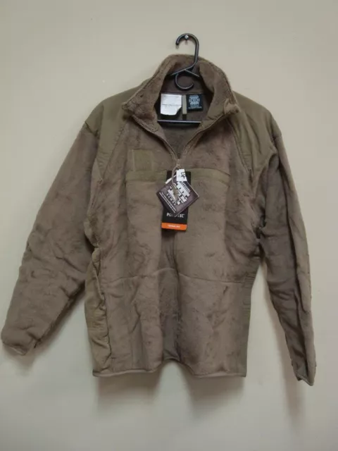 Usgi Tan Ecwcs Gen Iii Level 3 Fleece Cold Weather Jacket Small Long Nwt