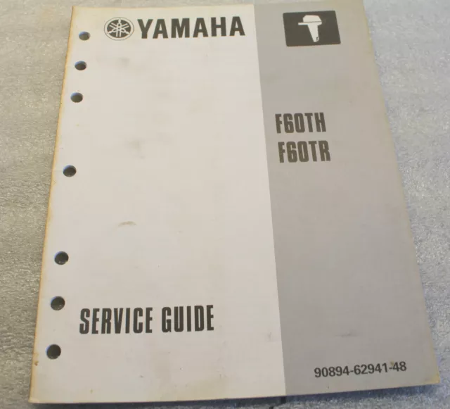 Yamaha Outboards Service Manual F60Th F60Tr  90894-62941-48