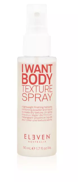 Eleven Australia I Want Body Texture Spray 1.7oz/50mL NEW! FRESH! FREE US SHIP!