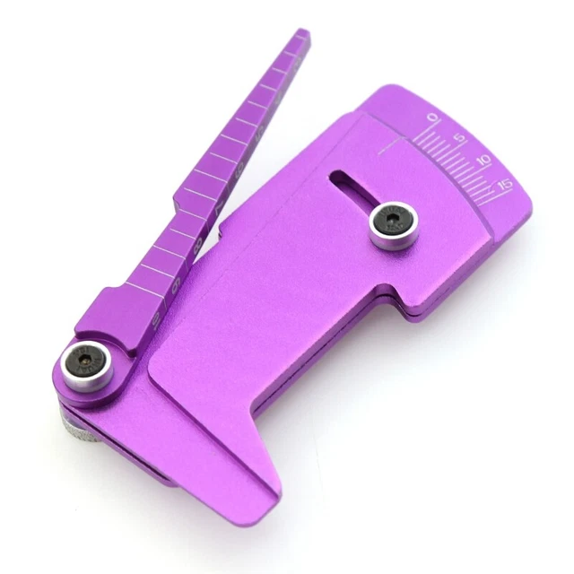 Cuchillo de caída de metal de 1 pieza y altímetro herramienta / regla para ajustar H5I8