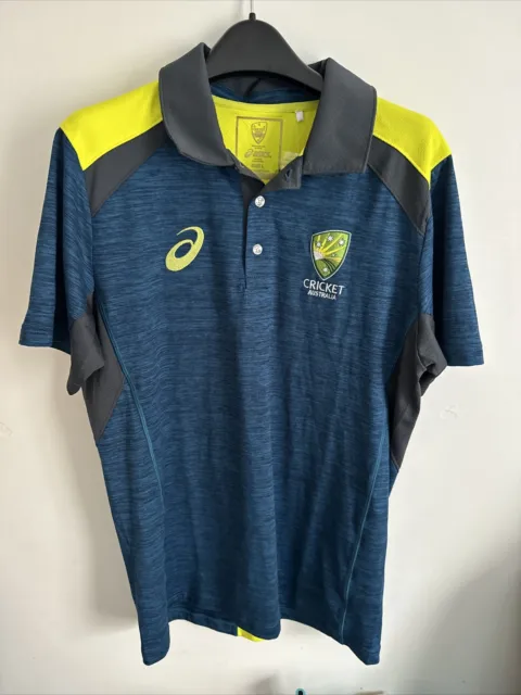 Cricket Australian Men’s Travel Media Polo Brand New With Tags Size Large