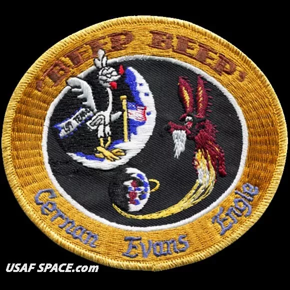 APOLLO 14 -BACK-UP Crew- Official NASA - ORIGINAL AB Emblem 4.5" Mission PATCH