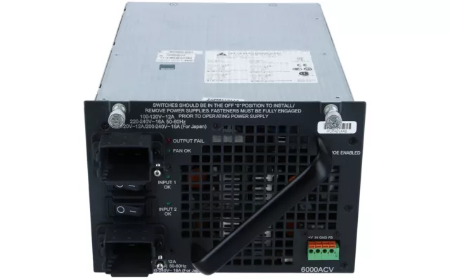 CISCO - PWR-C45-6000ACV - Catalyst 4500 6000W AC dual input P