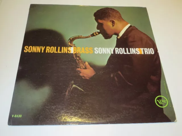 SONNY ROLLINS Brass Trio US Verve V-8430 Vinyl/Cover:very good -