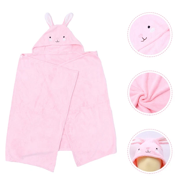 Asciugamano da bagno con cappuccio per bambini coniglio asciugamano da spiaggia asciugamani