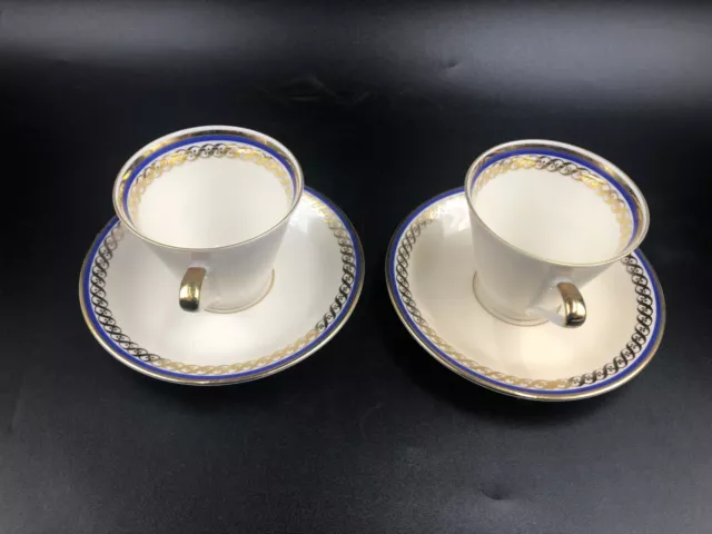 TAZZINA TAZZA COPPIA DA CAFFé MOKA  SELTMANN VOHENSTRAUSS GERMANIA ANNI 70-80