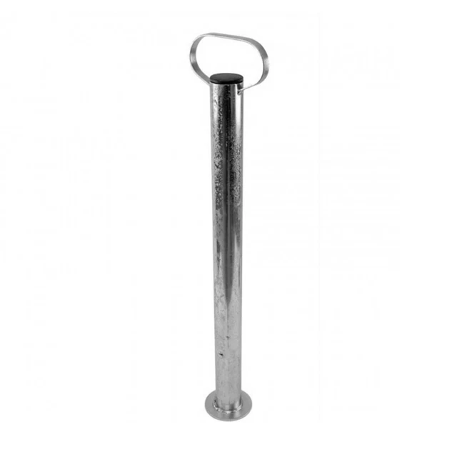 Schiebestütze Rohr-Ø 48mm 600mm Anhänger Stütze Abstellstütze Stützfuss Griff