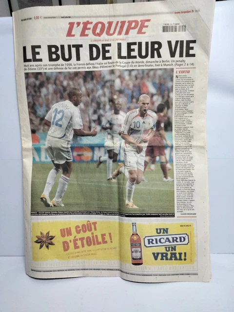 L'Equipe Du 6 Juin 2006 - Spécial Coupe Du Monde : Le Brésil Arrive !