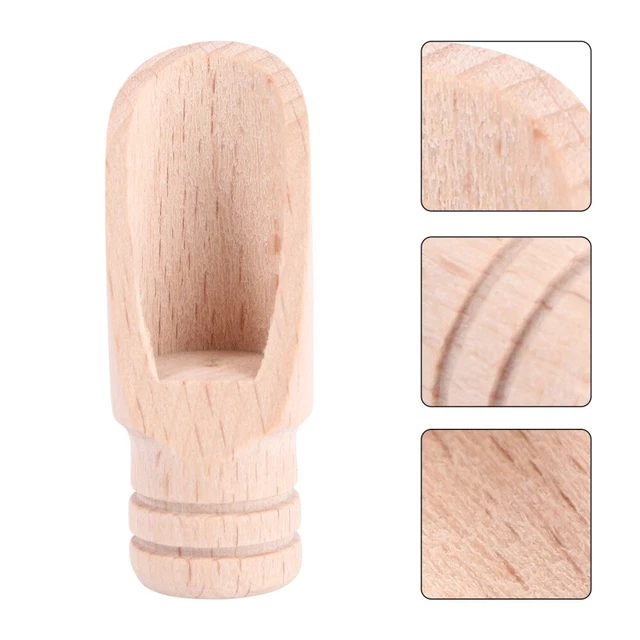 20 pz cucchiaini da tè in legno bambino bambù cucchiaino di legno