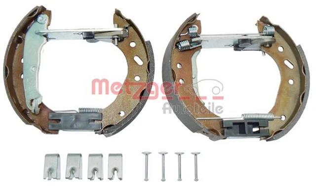 Set ganasce freno Metzger MG 538V per Ford Escort 5 AAL ABL AFL 6 GAL ALL torneo