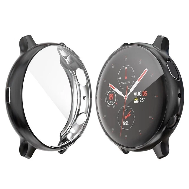 Electroplating TPU Case for Samsung Galaxy Watch Active2 44mm - Black